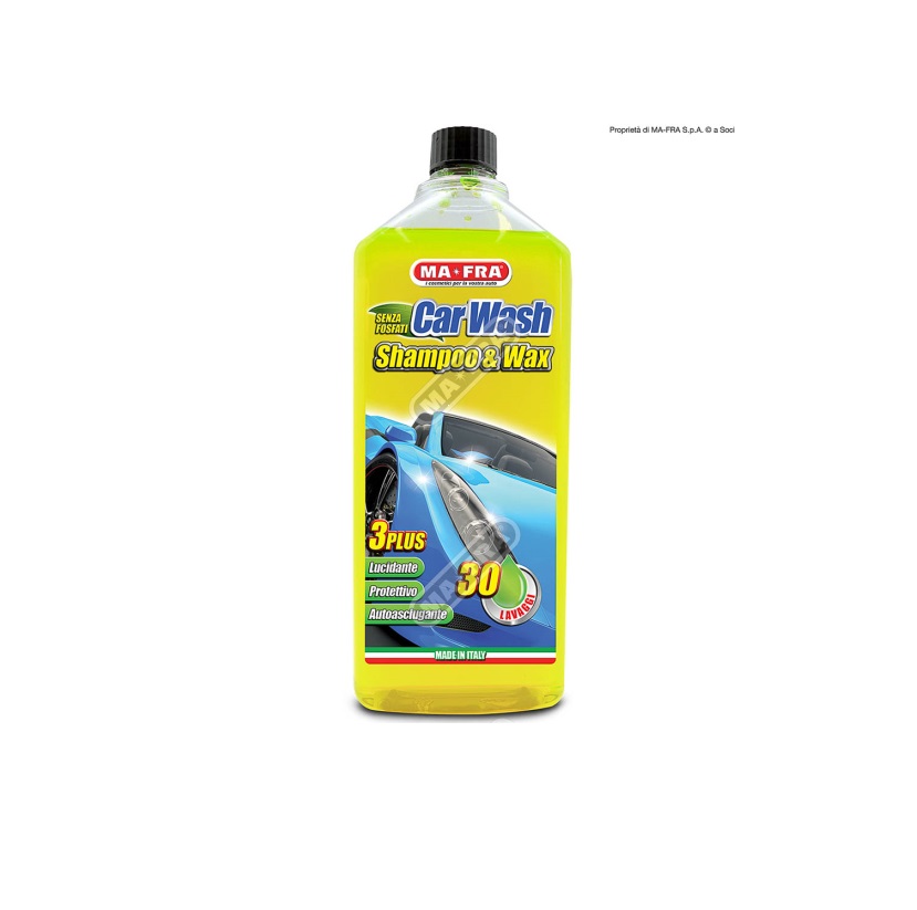 Car Wash Shampoo e Cera MaFra